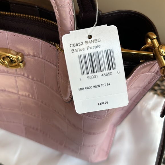 Brand new embossed croc tote - Picture 3 of 4